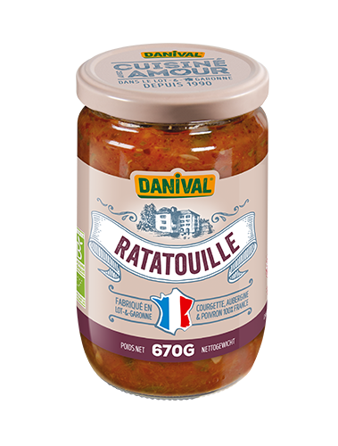 Danival Ratatouille bio 670g